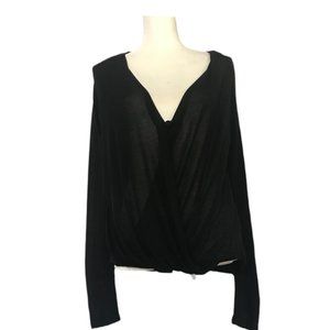 Pursue Women's Black Light Soft Cotton Sweater Top